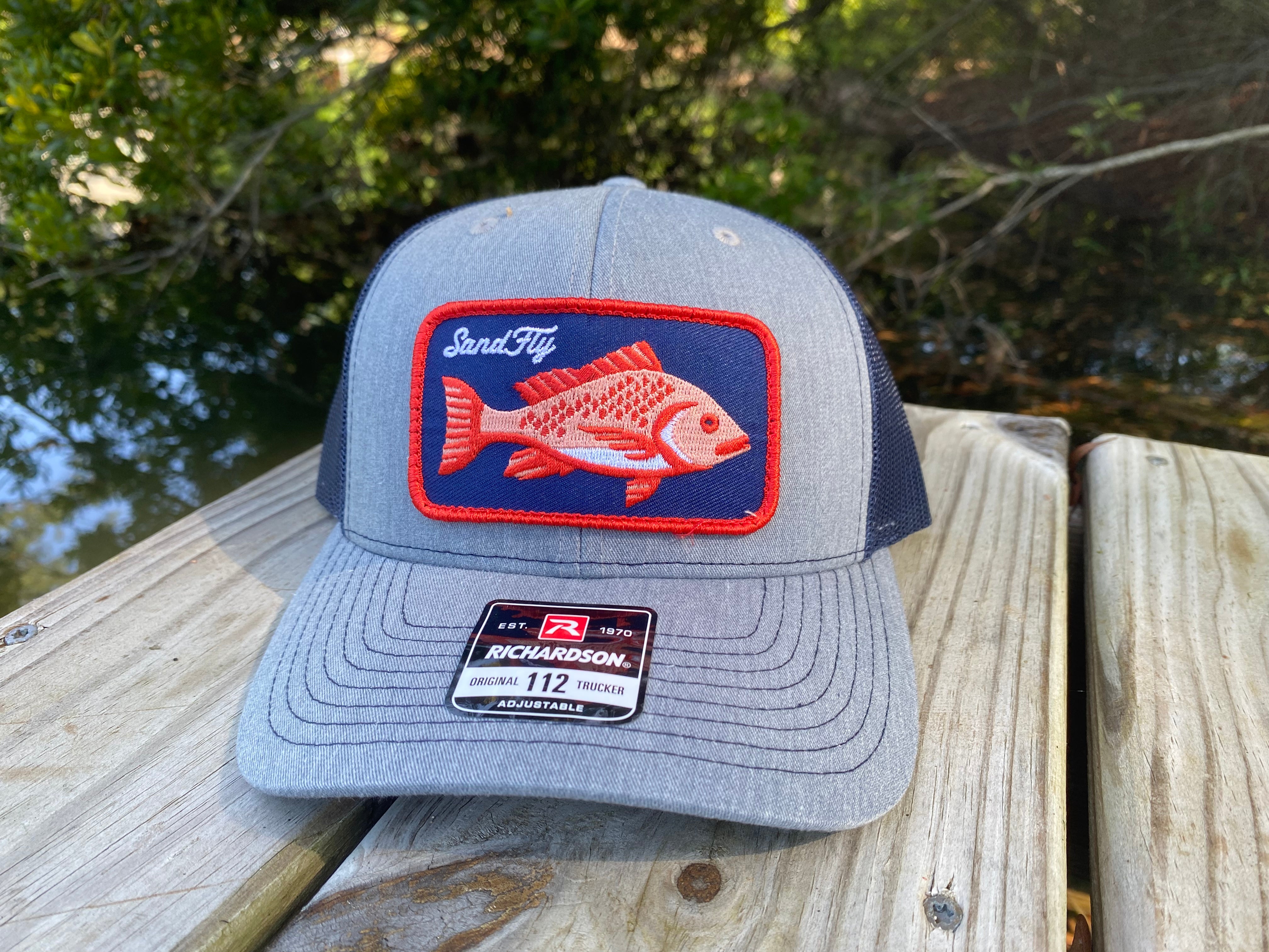  Fishing Fly Richardson 112 Snap Back Trucker Hat