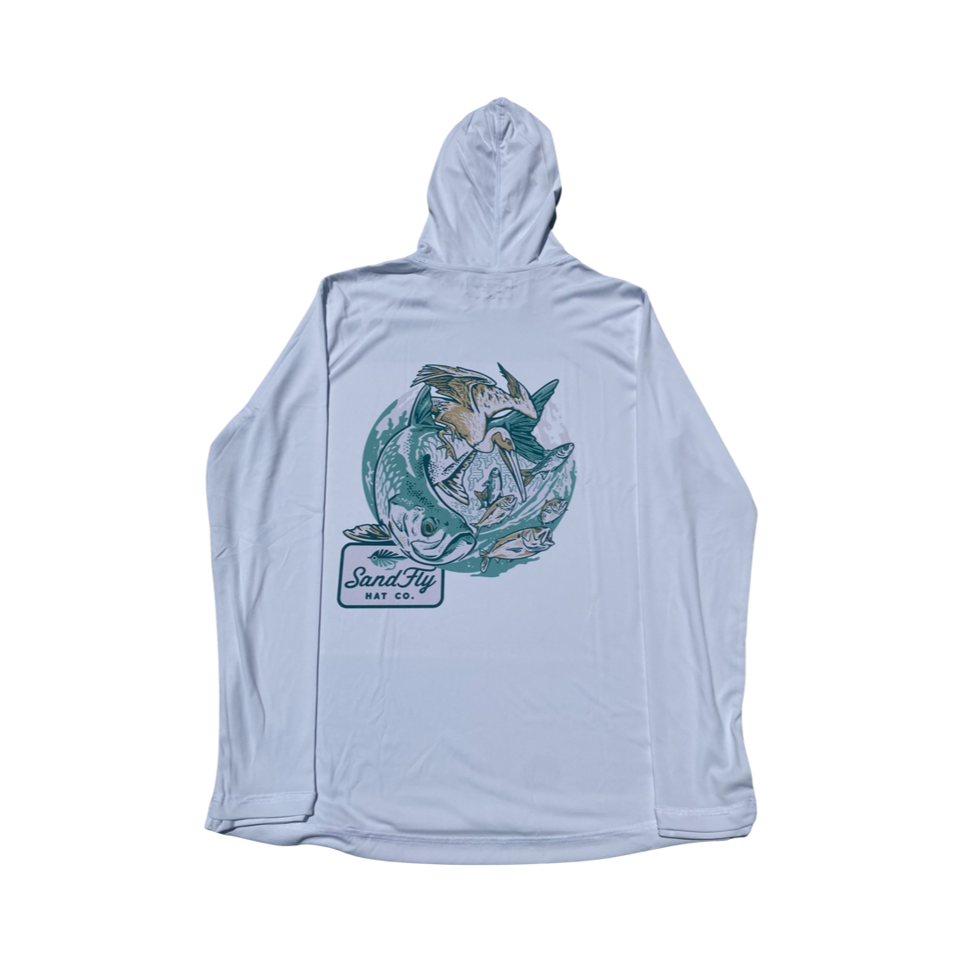 SandFly Tarpon Sun Hoodie