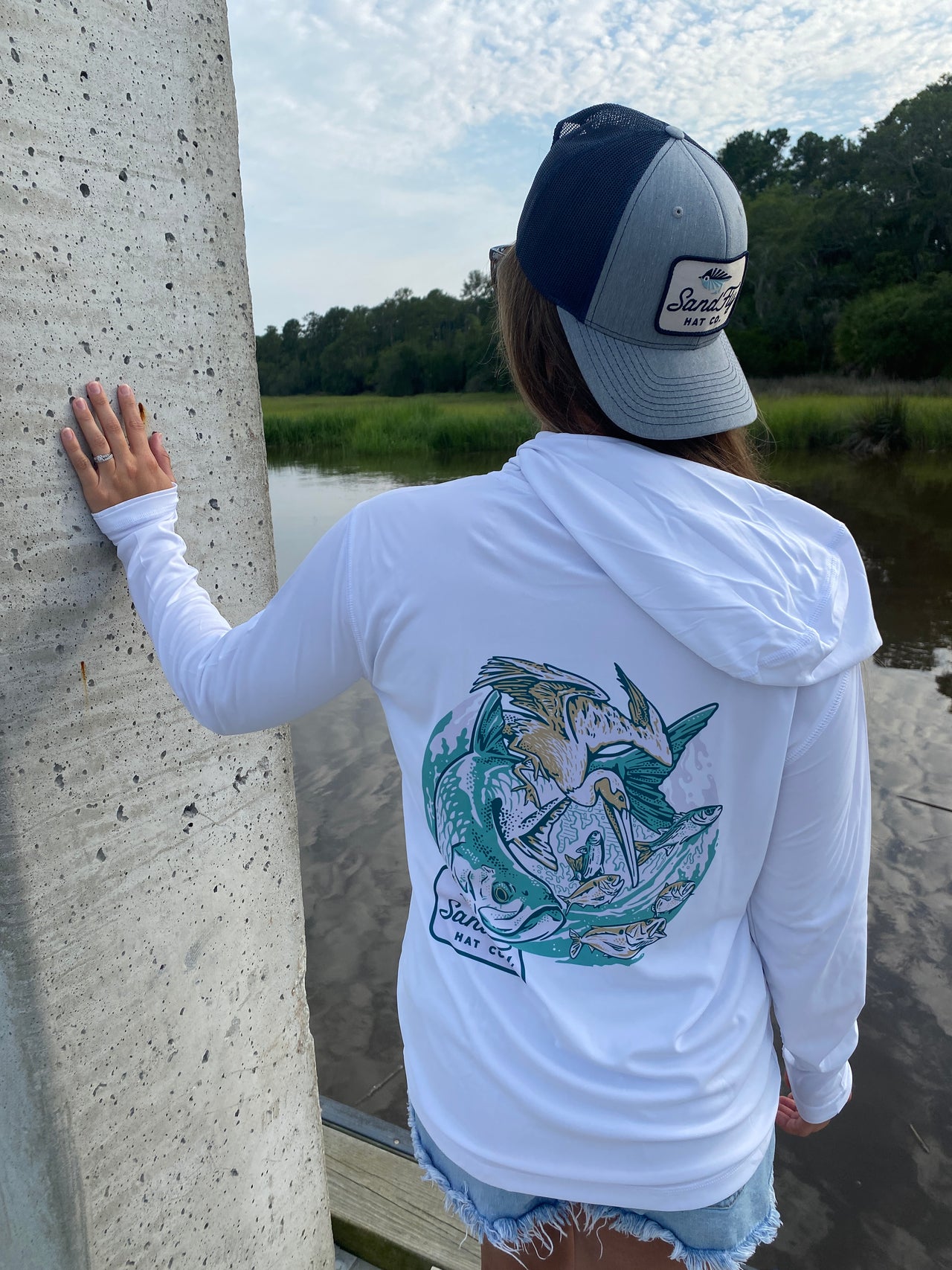 SandFly Tarpon Sun Hoodie